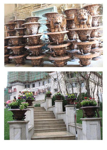 沈陽(yáng)南十馬路納帕名門(mén)鍛銅花缽